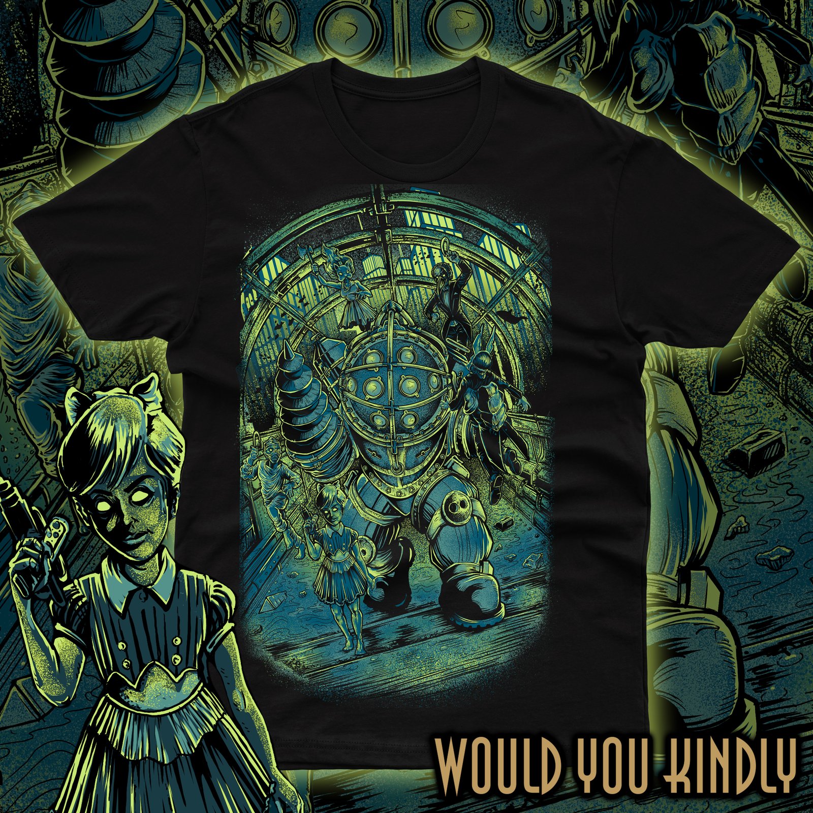 Bioshock hotsell t shirt